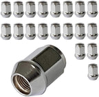 TRACER 20x Wheel Nuts M12 x 1.25 Taper Collar Closed 60° 34 Spanner Width 17 mm Compatible with Datsun, GO (AD0), GO+ (AD0)