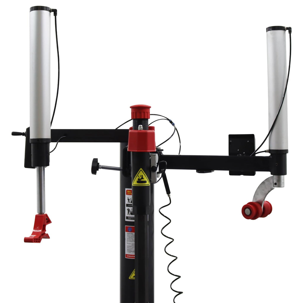 Tire Changer Machine with Auxiliary Arm Tire Changing Tool Heavy-Duty 24'' Tire Changer Wheel Machine for Car Repair Shops 110V 1.1KW