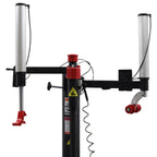 Tire Changer Machine with Auxiliary Arm Tire Changing Tool Heavy-Duty 24'' Tire Changer Wheel Machine for Car Repair Shops 110V 1.1KW