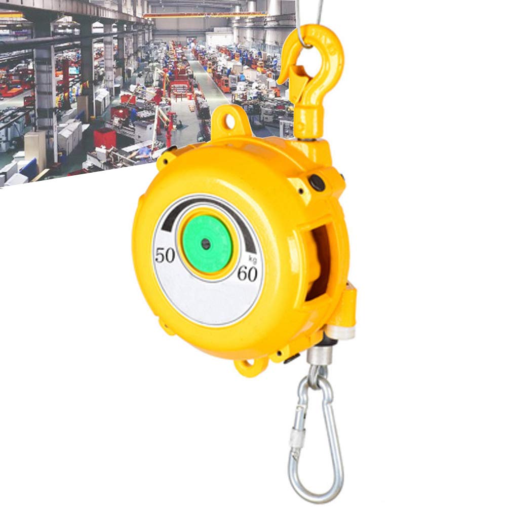 Spring Balancer Tool,Spring Balancer Retractable Tool Hanging Holder with Snap Hook for Pneumatic Tools,Multifunctional Auxiliary Tools(9 to 15kg