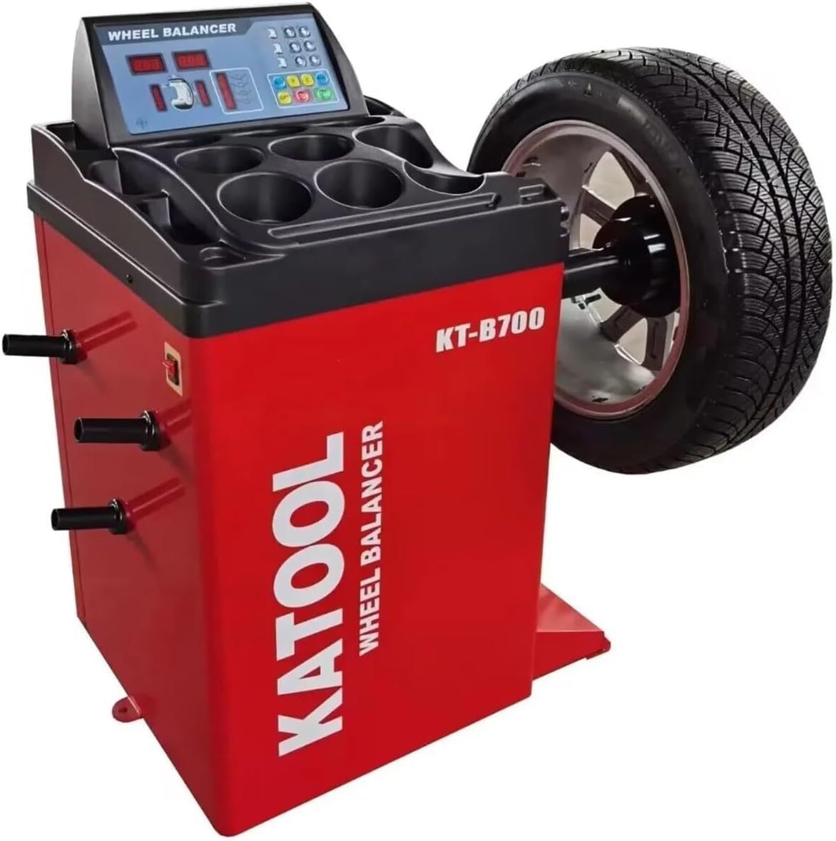 Wheel Balancer Heavy Duty Tire Balancer Tire Balancers Machine KT-TB700F/1 Year Full Warranty
