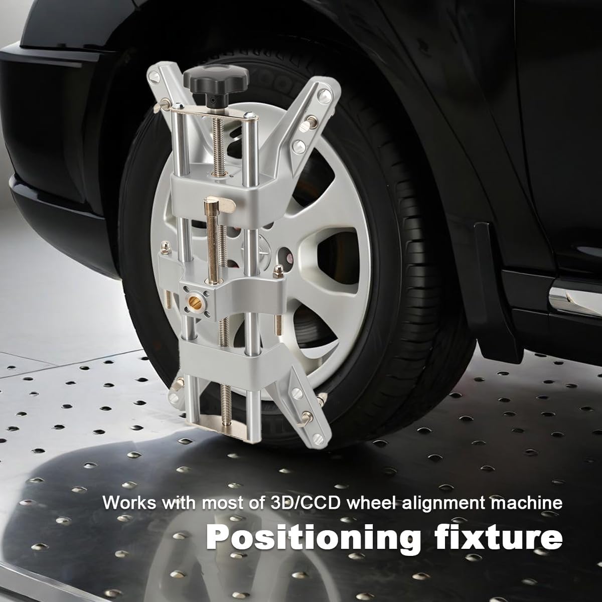 Wheel Alignment Clamp & Magnetic Adapter for 11-25 Inch Rims