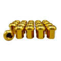 RISON Titanium Wheel Lug nut M14x1.5x32mm Titanium Ball Seat Closed End Lug Nuts with Socket Wrench Car Modification Accessories 20 Pcs Ultralight Wheel Nuts Burnt Blue Replacement for Porsche Wheels