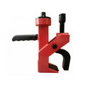 Tire Removal Machine Manual Tire Bead Breaker Tool Portable Tire Changer Hand Operated Bead Separator Steel Construction with Controlled Grip Handle, Red