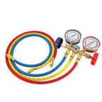 Refrigerant Manifold Gauge Air Condition Refrigeration Set Air Conditioning Tools with Hose and Hook