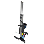 INTSUPERMAI Pneumatic Tire Wheel Lifter Dolly, 143.3LB Max Load Capacity, 3.9ft Lifting Height, Compressed Air Operated Tire Mounting Dismounting Hoist for Auto Repair Garage Tire Service Station
