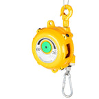 Heavy-Duty Retractable Spring Balancer Tool with Hook & Wire Rope for Workshop & Assembly Line - 1pc (9-15kg Load Capacity)