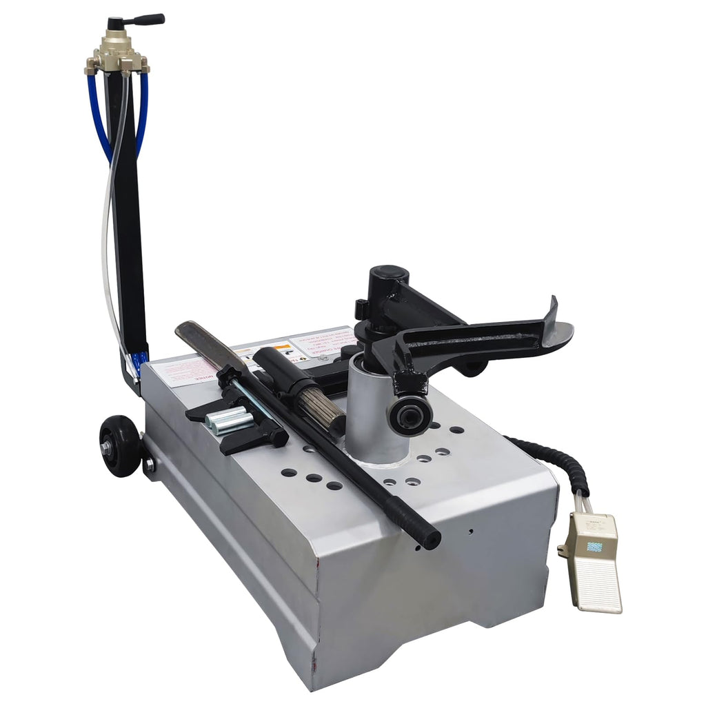 22.5" Pneumatic Tire Changer Machine Portable Truck Tire Changer with Bead Breaker Wheel Changer for Semi-Truck Tractor & Trailer Wheels