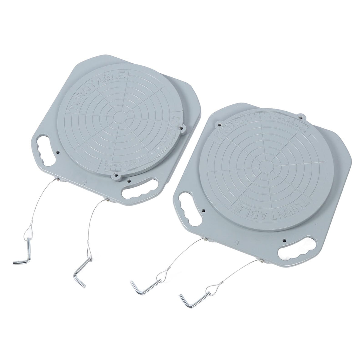 Wheel Alignment Turn Plate, 5 Ton Capacity 360 Degree Rotation 2.4in Sliding Distance with Mg Alloy Construction, for Vehicle Van Car Truck Auto Repair