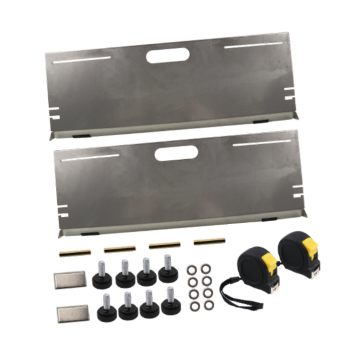 Wheel Alignment Toe Plate, Stainless Steel Adjustable Rod 10.5-21.2 in, for Sedans SUVs Pickup Trucks 15-22 in Hubs