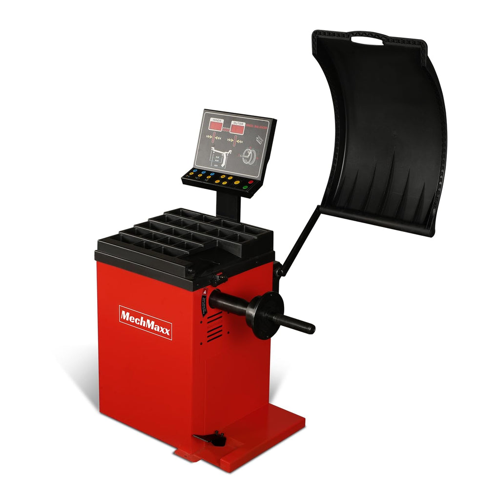 MechMaxx High Performance 28" Rim Tilt Back Tire Changer Wheel Balancer Combo, Model TC968+WB857 (200035)