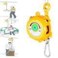 Spring Balancer Tool with 1.5m Wire Rope and Hook - Durable Aluminum Alloy Spring Balancer for Workshop, Automotive(40-50kg)