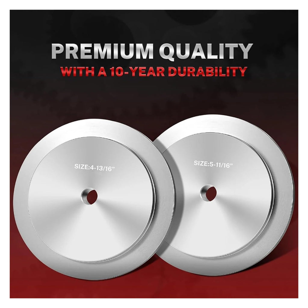 Truck Hub Seal Installer Kit Bearing Race and Seal Driver Set Heavy Duty Compatible with Class 7 & Class 8