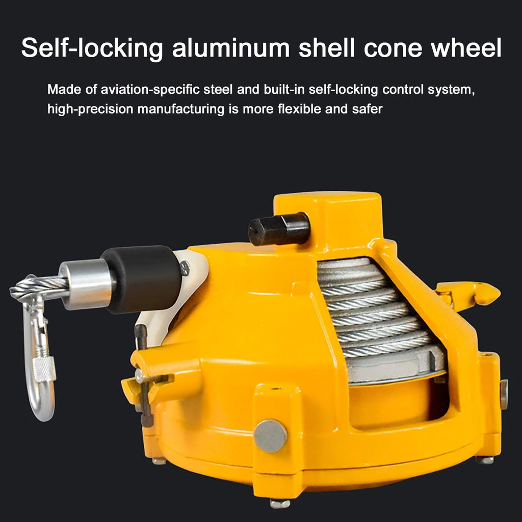 Retractable Spring Balancer,Tower Self-Locking Balancer, for Assembly Line, Workshop and Automotive Equipment, Multifunctional Auxiliary Tools.(1.6m-15-22kg)