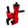 Portable Tire Remover Manual Bead Breaker Machine for Tire Disassembly with Sturdy Rectangular Support Structure and Central Drive Head for Rims Up to