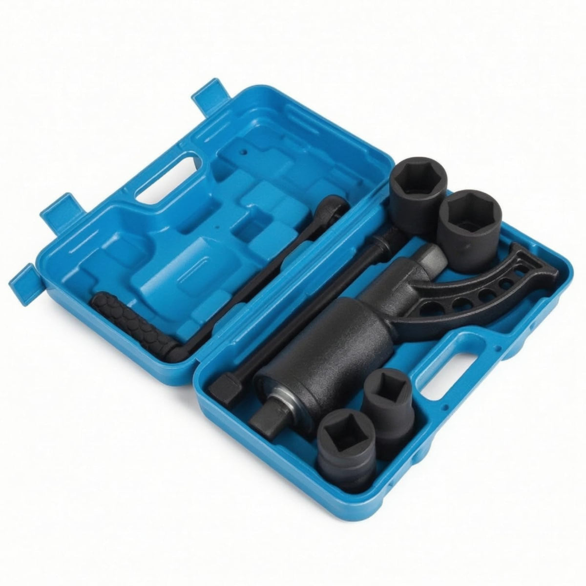 Torques Multiplier Wrench Manual Tire Wrench with Sockets for Mechanics