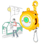 Spring Balancer Retractable Tool, Multi-Function Spring Balancer, Adjustable Tension, Spring Balancer with Self-Locking Function, for Hang, Carry and Remove Tools,40-50kg