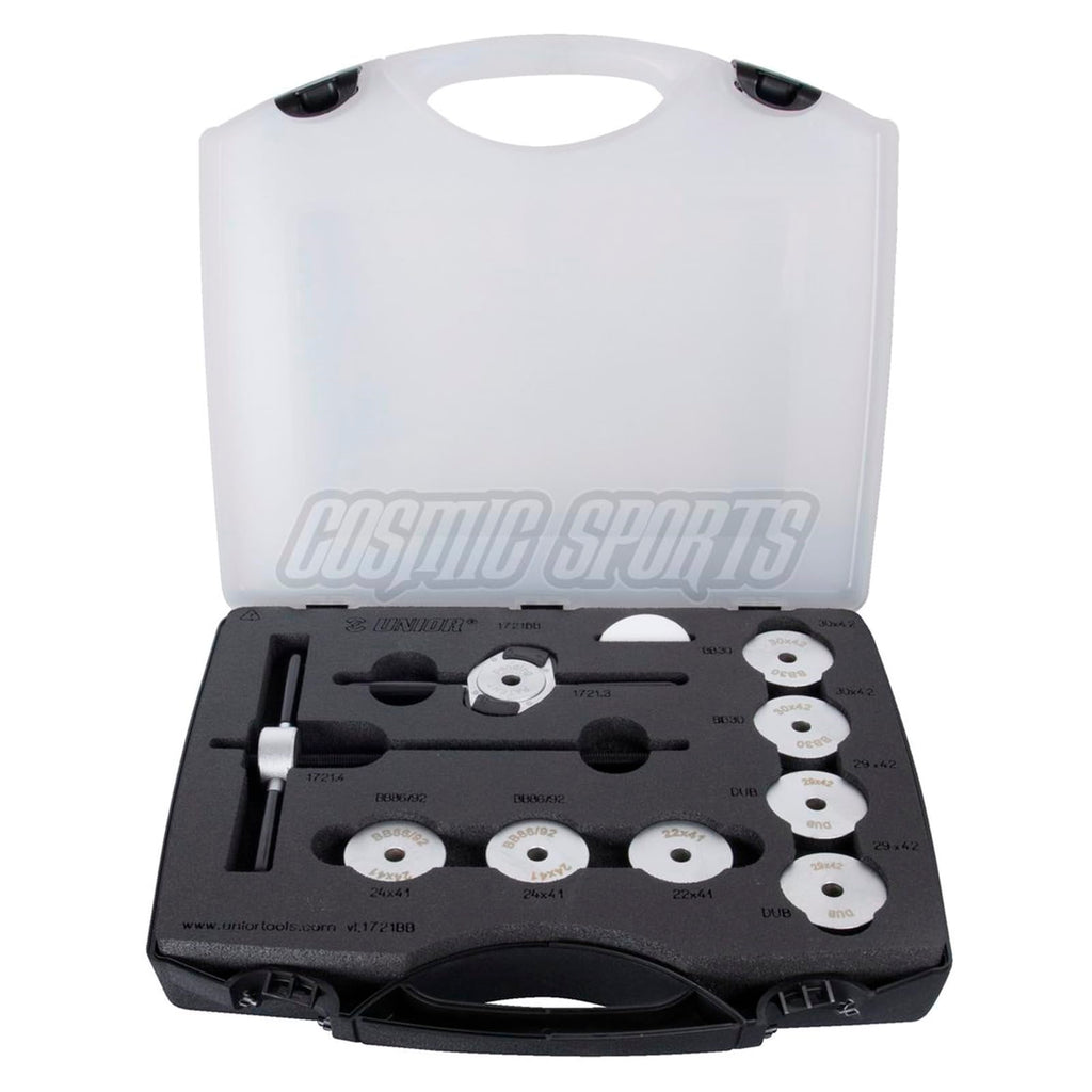 UNIOR Bottom Bracket Bearing Press Kit for BB30, PF30, BB86 and BB92 Tools