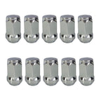 TRACER 10x Wheel Nuts M14 x 1.5 Taper Collar Closed 60° 35 mm | Spanner Width 19 mm Compatible with Ford Edge II 15 AWD Galaxy III 15 Galaxy III 15 4X