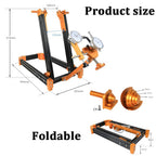 Professional Bicycle Wheel Balancer, Road Bike Wheel Set, Suitable for 14-29 Inch Wheels, Adjustable and Foldable Portable Wheel Balancer