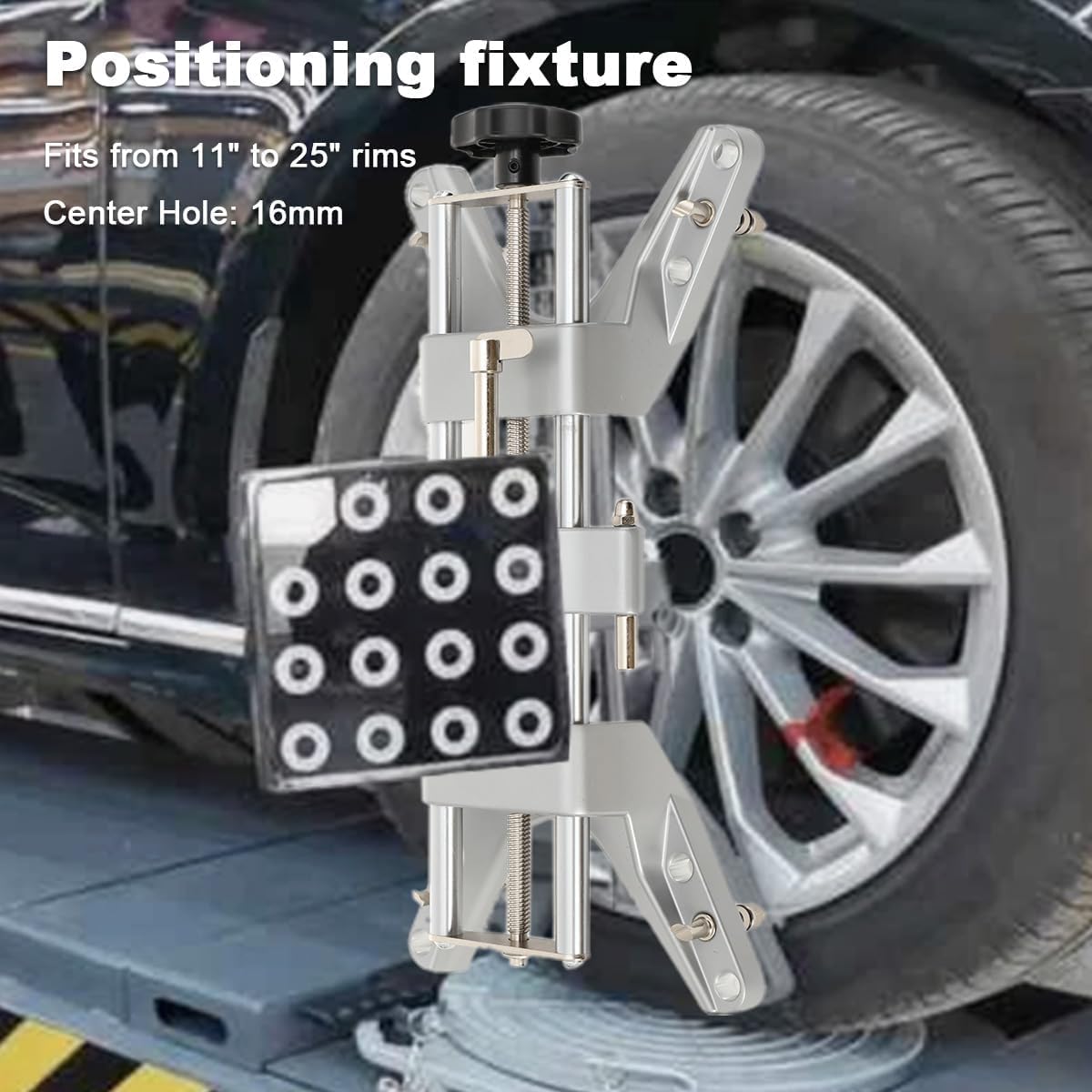 Wheel Alignment Clamp & Magnetic Adapter for 11-25 Inch Rims
