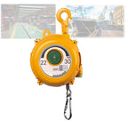SPABOY Tower Type Spring Balancer, Heavy Duty Tool Balancer with Self-Locking Function, Iron Hanging Balancer,Hanging Holder 1.5 M Wire Rope, for Hanging Equipment Parts Welding Etc. (Size : 15-22kg)