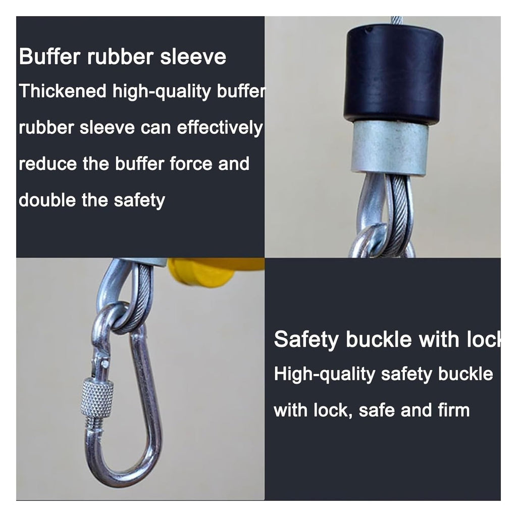 Spring Balancer Tool Balancer with Hook and Wire Rope,for Assembly Line,Workshop and Automotive installations(9-15kg