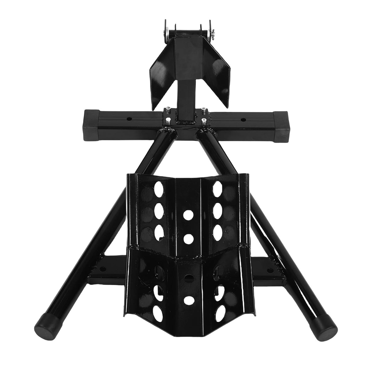 Universal Wheel Chock Stand, Durable Steel Tire Holder for Garage