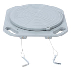 Wheel Adjustment Wheel Plate 5 Ton 360 Degree Rotation 2.4 Inch Wheel Sliding Swivel Wheel for Vehicle Cars