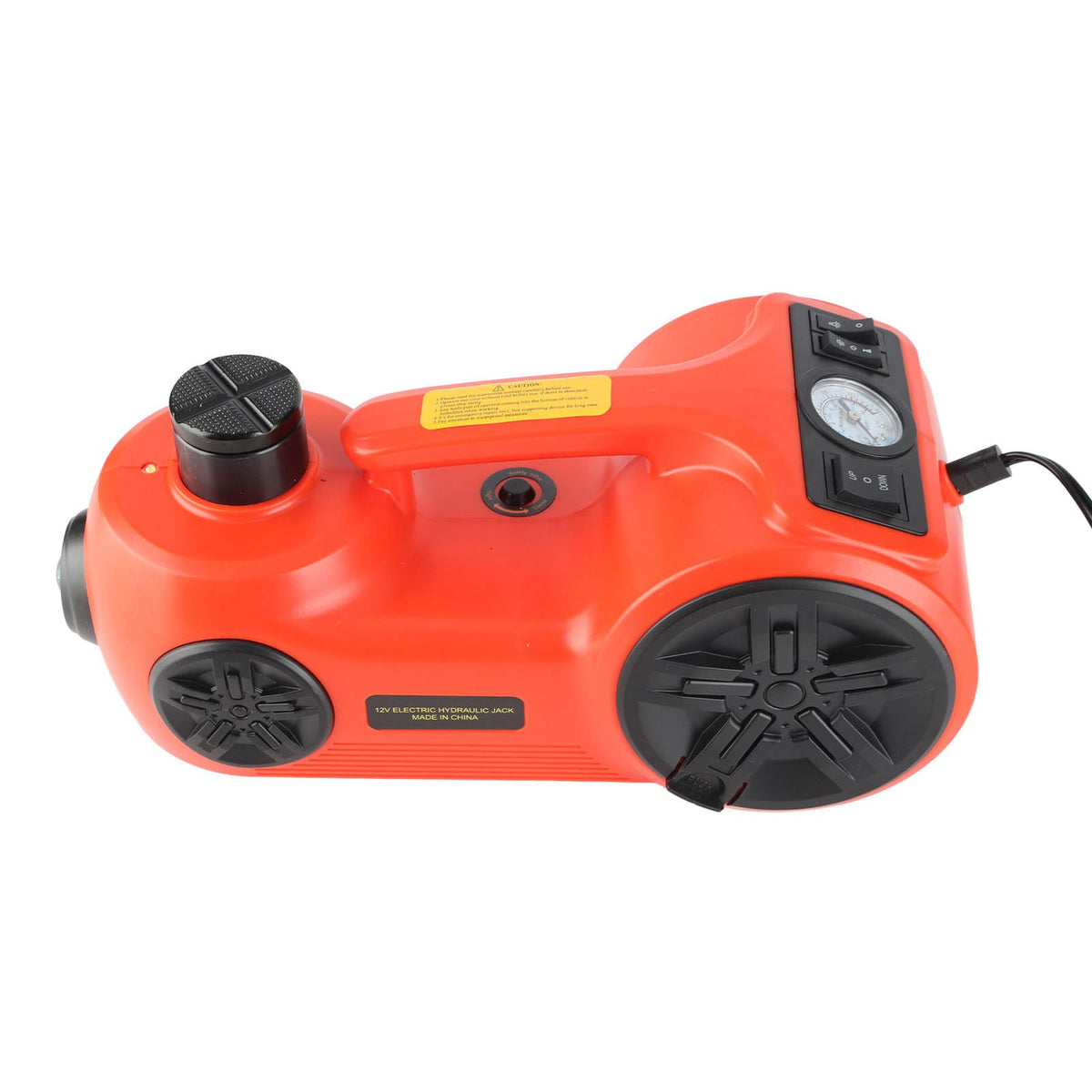 Srliya Electric Hydraulic Car Jack, 5 Ton, 155-450mm Lift, 12V, 150W