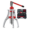 Hydraulic Gear Puller Kit - 2/3 Jaw Wheel Bearing & Pulley Separator Tool for Vertical & Horizontal Removal - Industrial Hydraulic Pulling Equipment