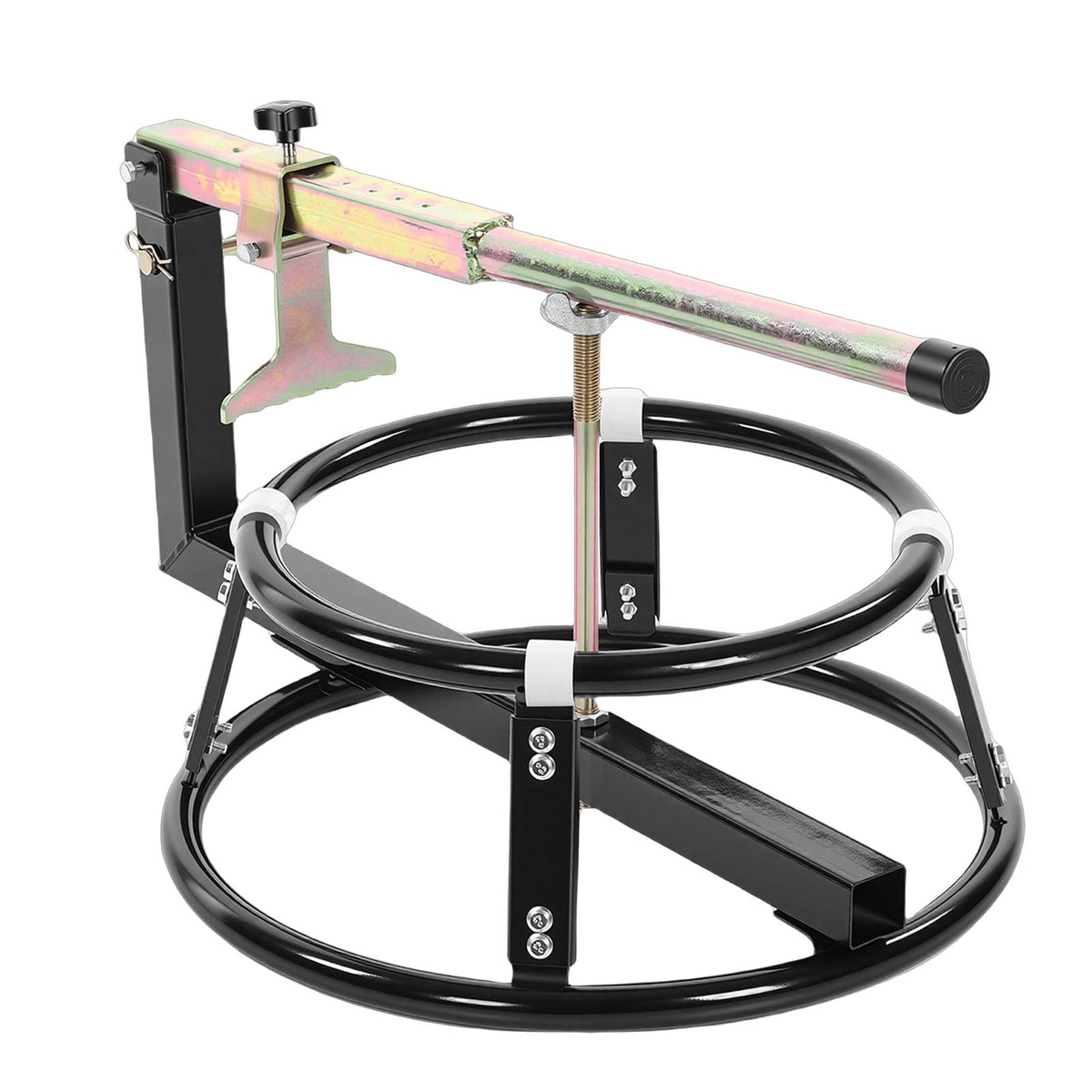 Motorcycle Tire Changer, Heavy Duty Bead Breaker Tool for 16-21 Inch Dirt Bike Tires, Perfect for At Home Motorcycle Enthusiasts