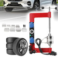 Professional Tire Repair Machine Tool Kit, Electric Tire Patch Curing Machine, Automatic Temperature Control (120℃–165℃) & 0-180 Min Timer for Professional Vulcanizing & Patch Repairs