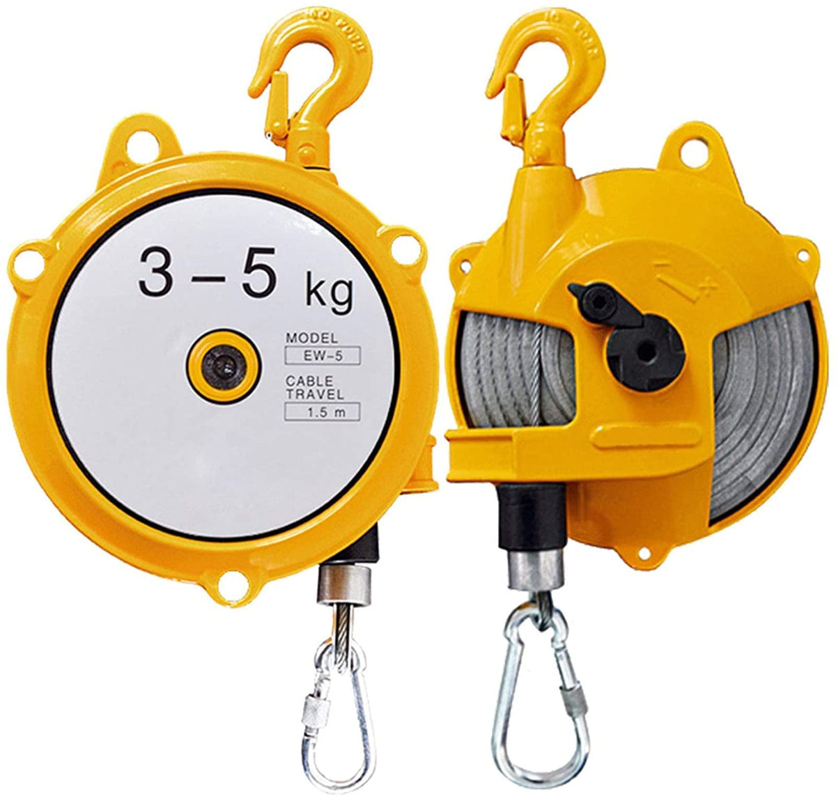 Industrial Grade Retractable Tool Balancer - Self-Locking Teon Hanging Device for Engineering & Assembly Lines, 5-9kg Capacity, Ideal for Heavy Lifting & Safety Solutions