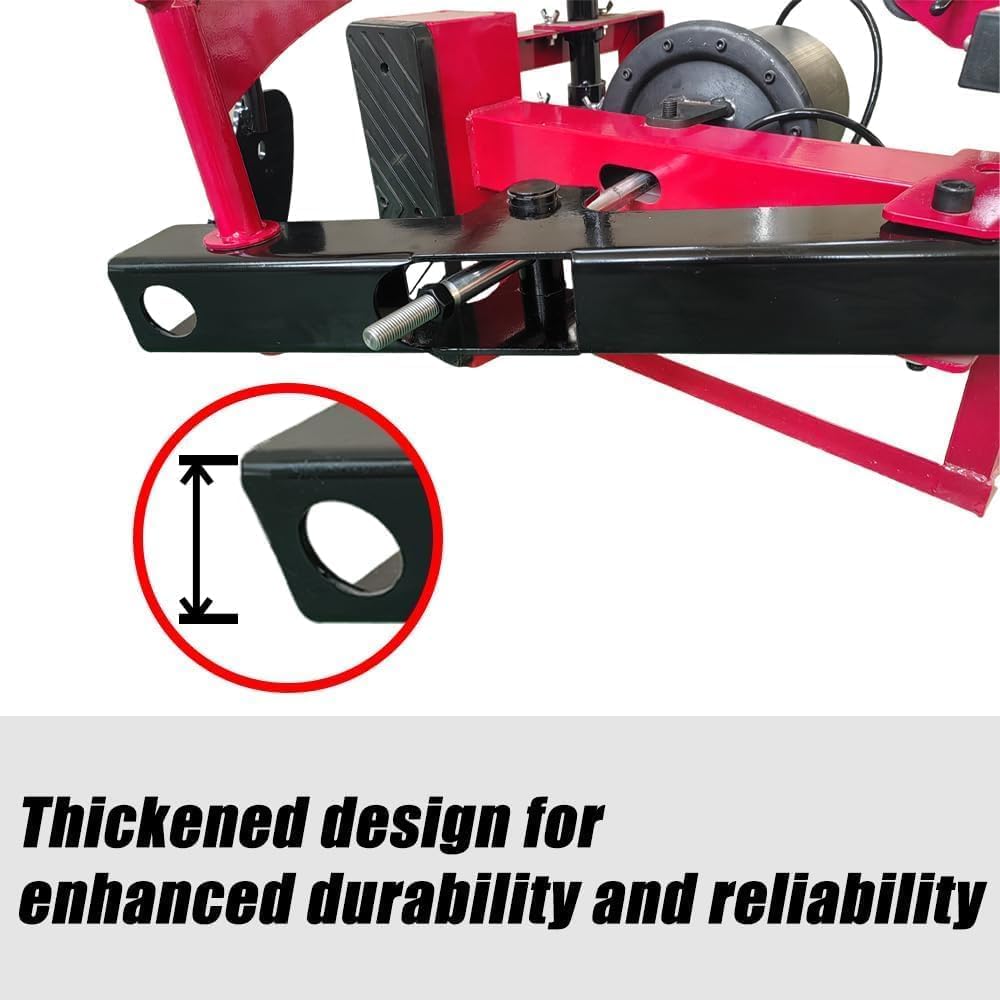 KATOOL Mini Tire Changer Machine Manual Tire Spreader Portable Tire Changer with Stand Adjustable LED Light Tire Spreader for Shop Home Garage