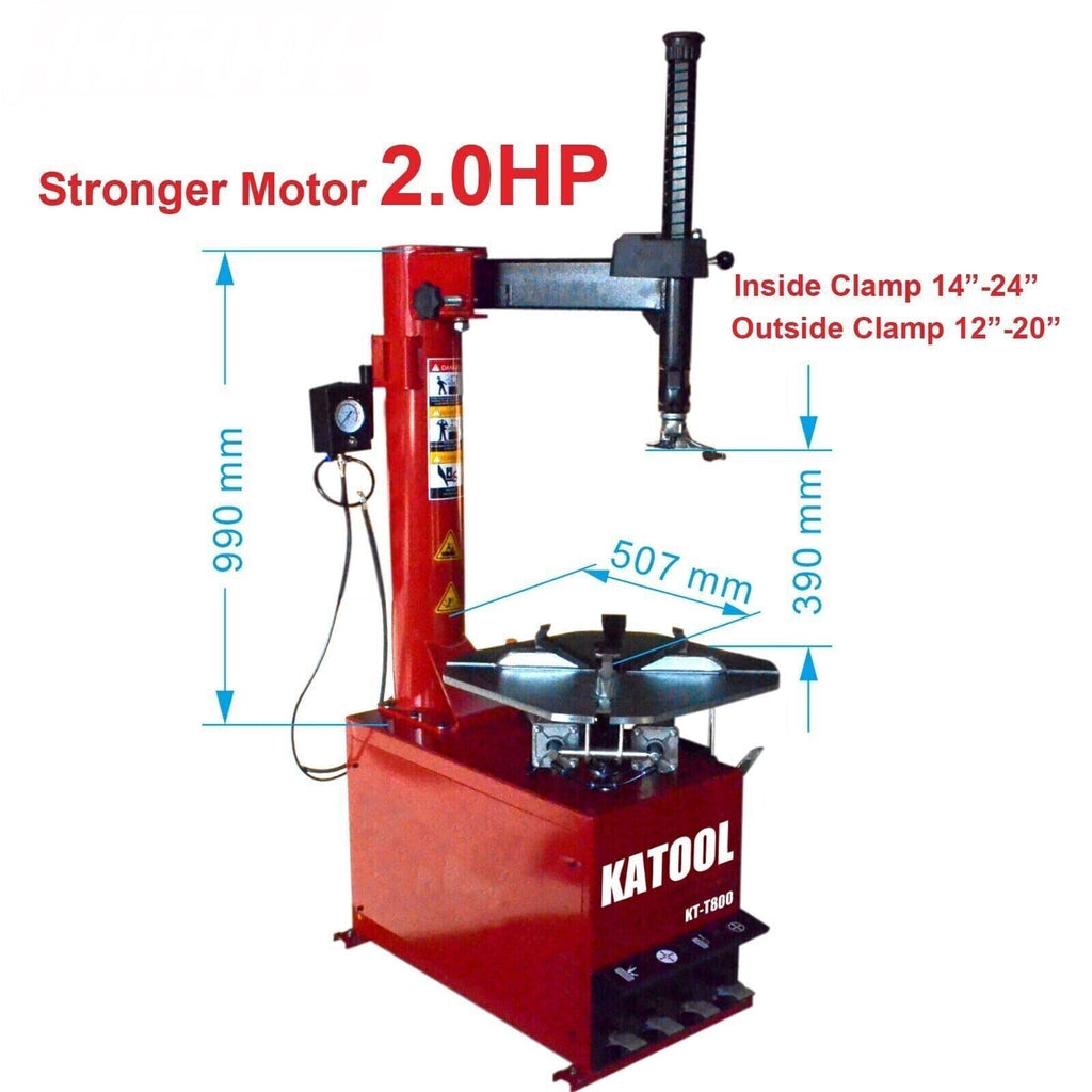 KT-T800 Tire Changer Machine Motor 2.0HP Garage Equipment Tires Changer Machine