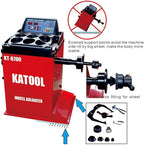 Tire Changer Wheel Balancer Combo 24 Inch 2.0HP Motor KT-T800 KT-B700 Garage Equipment
