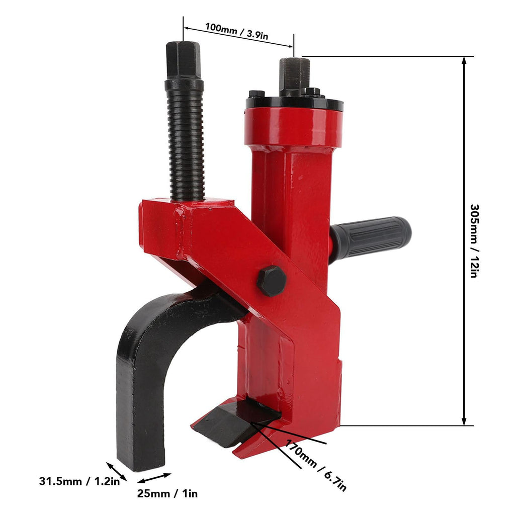 Srliya Manual Tire Bead Breaker, Effortless for Tires up to 42 Inches Lightweight Heavy Duty with Clamping Claw and Adjustable Screws, for Cars SUVs Trucks Tractors ATVs RVs