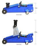 Horizontal Hydraulic Jack 2 T Jack Car Oil Pressure Qianjin Top 2 T Tire Replacement Tool