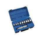 10pcs Axle Bushing Bearing Race Seal Install Driver Set Wheel Bearings 9 Discs & Drive Aluminium Auto Car Tool