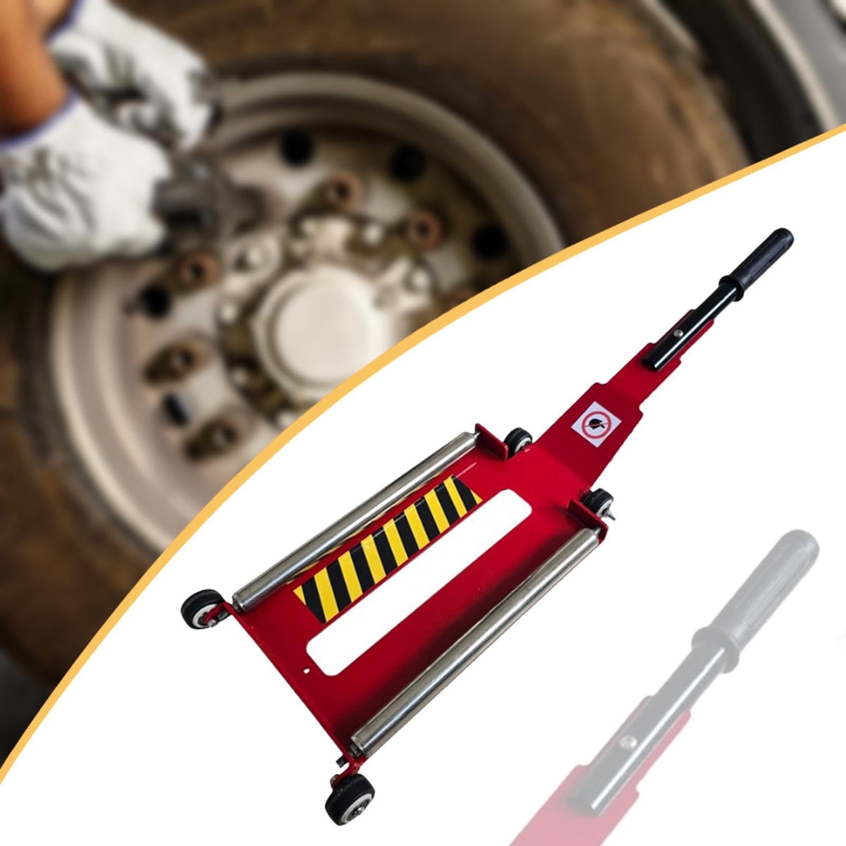 SM SunniMix Motorcycle Tire Installation Assistance Tool Tire Removal Install Changer Tool Bead Installation Holder Sturdy Steel Iron Construction Suitable for