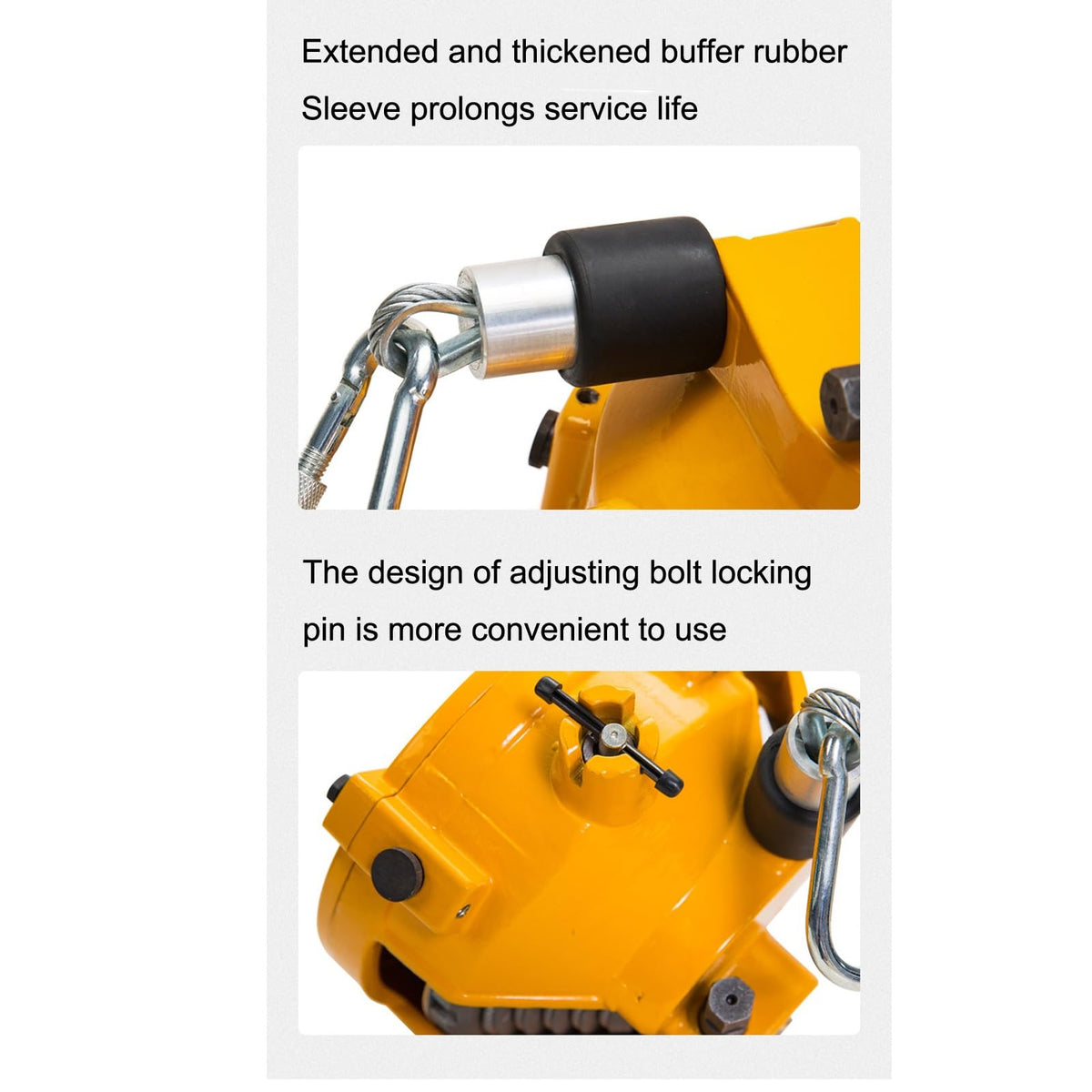 Telescoping Tool Balancer with 1.9m Wire Rope & Hook, Adjustable for Assembly Lines, Automotive Molds & Fixtures, Supports 3-5kg Loads, Ideal for Professionals