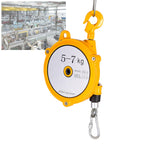 Spring Balancer with 1.5m Cable and Self-Locking Hook, Retractable Self-Locking Spring Balancer - Workshop and Automotive Equipment, Multifunctional Auxiliary Tools (60-70kg