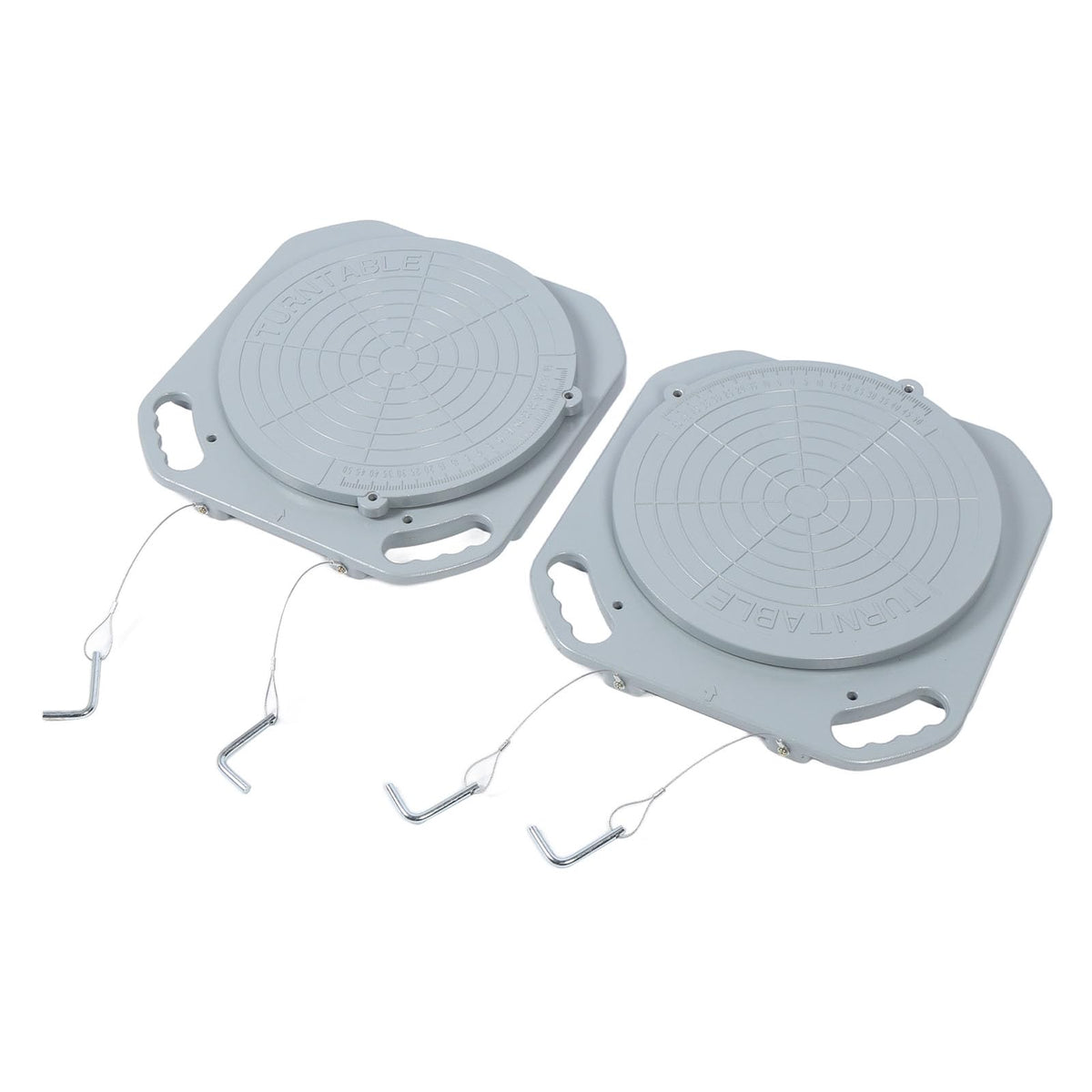 Wheel Alignment Turn Plate, 5 Ton Capacity 360 Degree Rotation 2.4in Sliding Distance with Mg Alloy Construction, for Vehicle Van Car Truck Auto Repair
