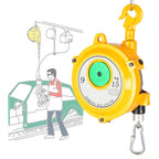 Spring Balancer Retractable Tool, Multi-Function Spring Balancer, Adjustable Tension, Spring Balancer with Self-Locking Function, for Hang, Carry and Remove Tools,9-15kg