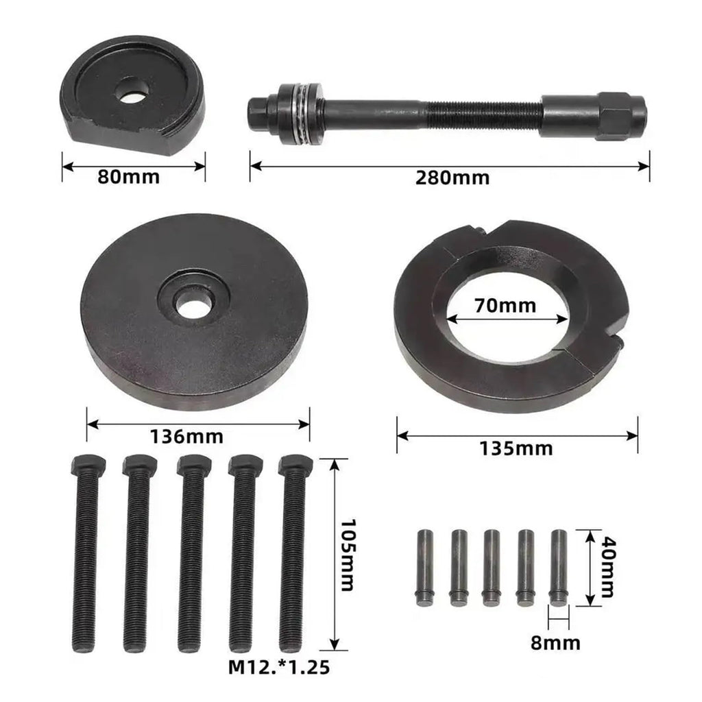 Wheel Bearing Tool Kit Rear Disassembly Compatible with Toyota Models