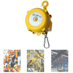 1.5M Retractable Spring Balancer with Hook - Heavy-Duty Tool Balancer for Workshop & Automotive Equipment (5-9kg) - Durable & Reliable Wire Rope Solutions