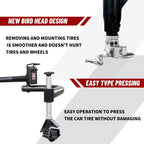 KATOOL Professional 28" Turn Table Tire Changer Machine Combo with Bead Blaster Wheel Balancer Machine Tire Machine Wheel Changers
