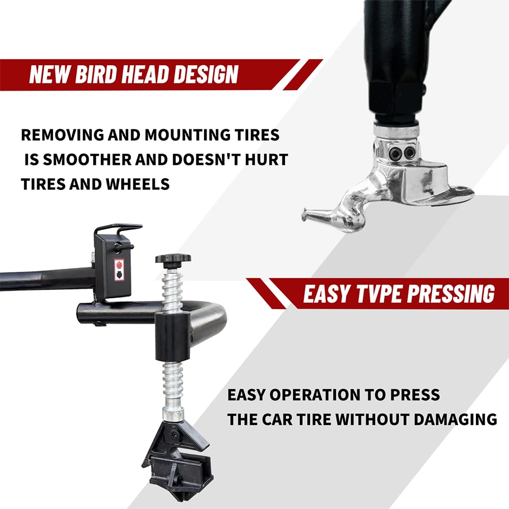 KATOOL Professional 28" Turn Table Tire Changer Machine Combo with Bead Blaster Wheel Balancer Machine Tire Machine Wheel Changers