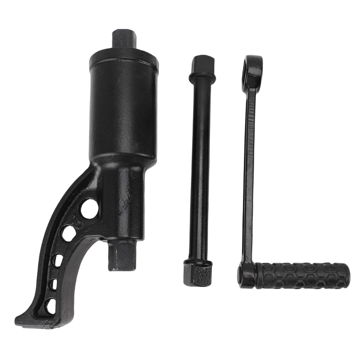 Heavy Duty Torsion Multiplier Wrench Set Lug Nut Removal Wrench Tire Changing Kit 4800N.M Output 1:69 Ratio with 4 Sockets for Trucks Buses RVs